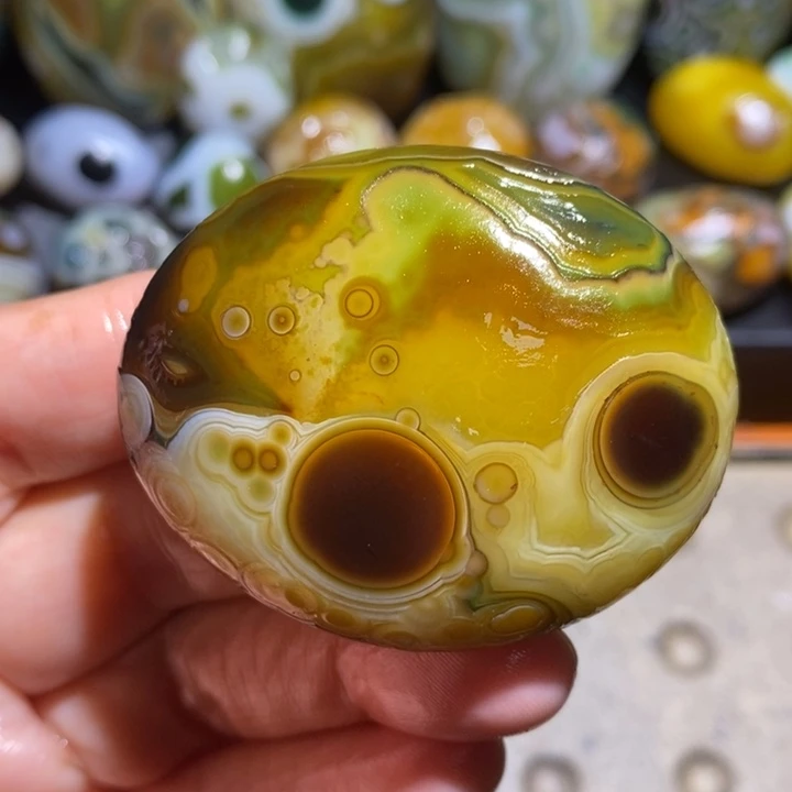 未镶嵌玛瑙/玉髓珠宝半成品27