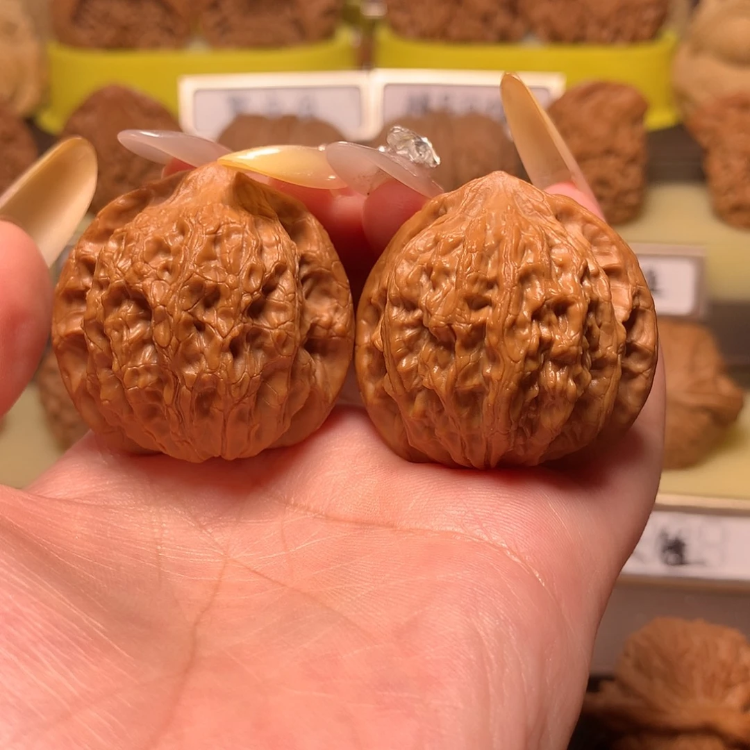 吊坠文玩核桃公子帽全品38