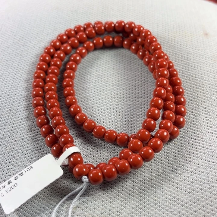 南红玛瑙手链未镶嵌