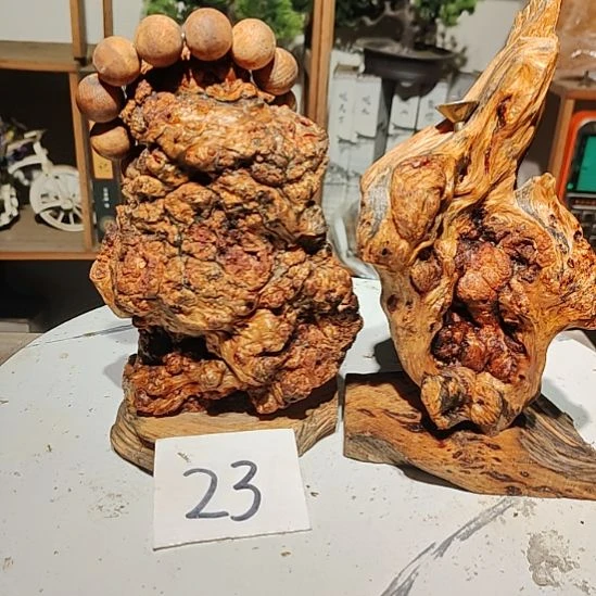 圣***朋泥塑23北沉香木工艺品琥珀木