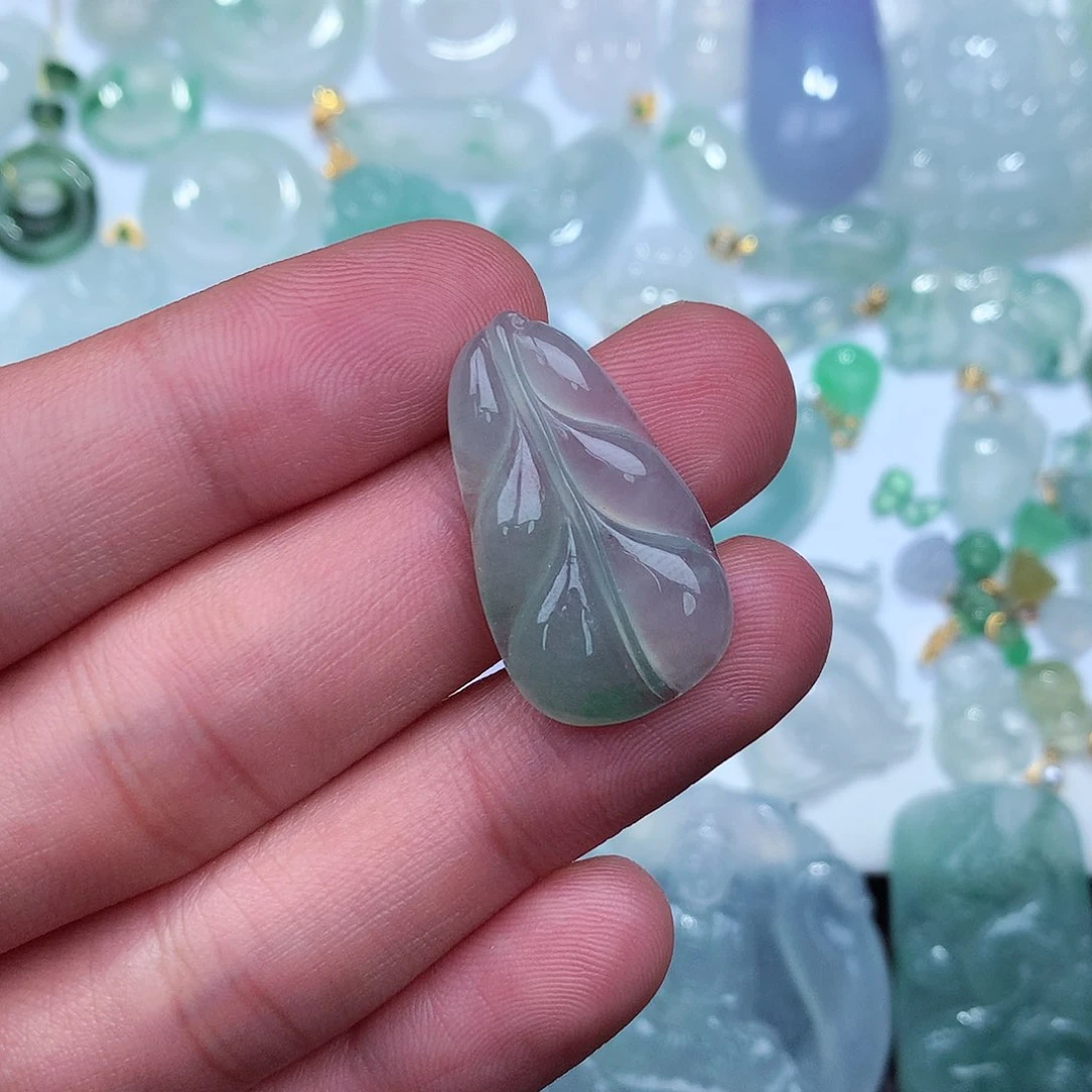 翡翠吊坠(不含链)未镶嵌媛**圆
