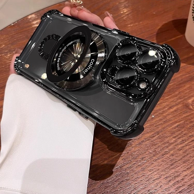 新款超强气囊适用苹果16手机壳防摔简约iPhone15/14高级感2时尚13