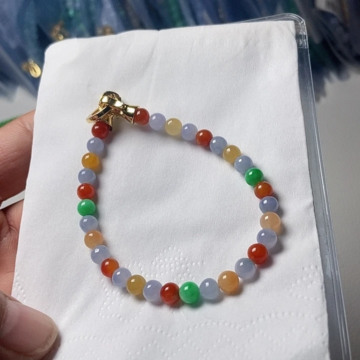 未镶嵌定制翡翠天然缅甸翡翠卡5.2