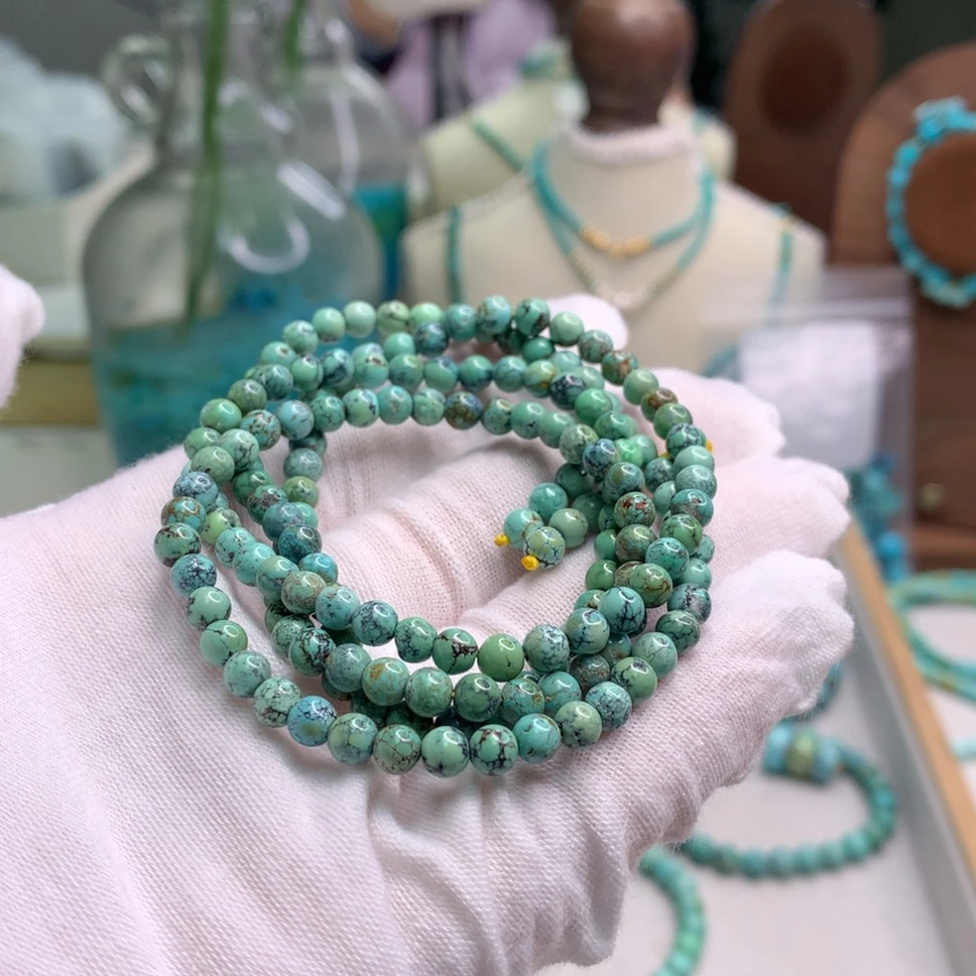 绿松石未镶嵌饰品