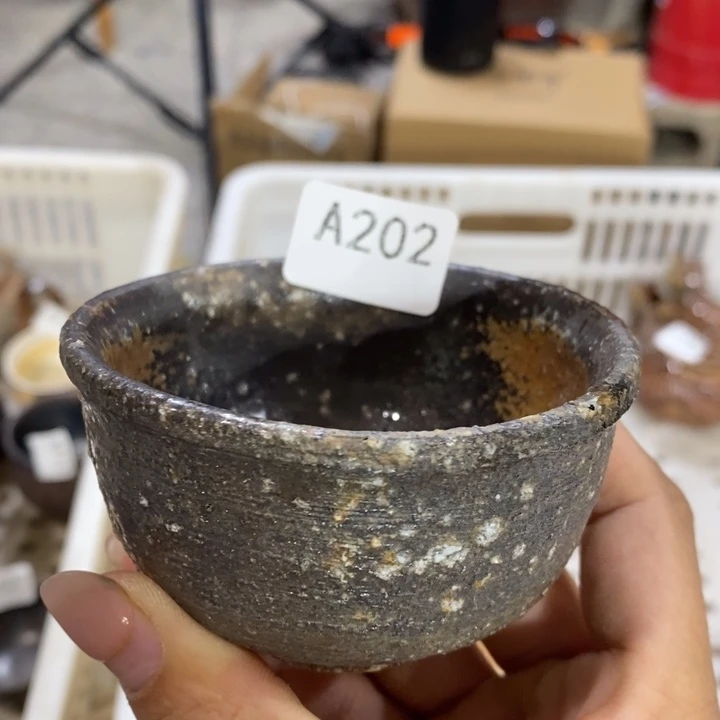 柴烧裸烧纯手工制作瑕疵不退不换