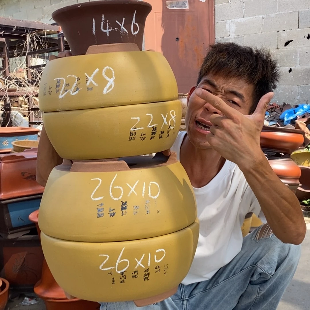 紫砂花盆紫砂壶的时候我就