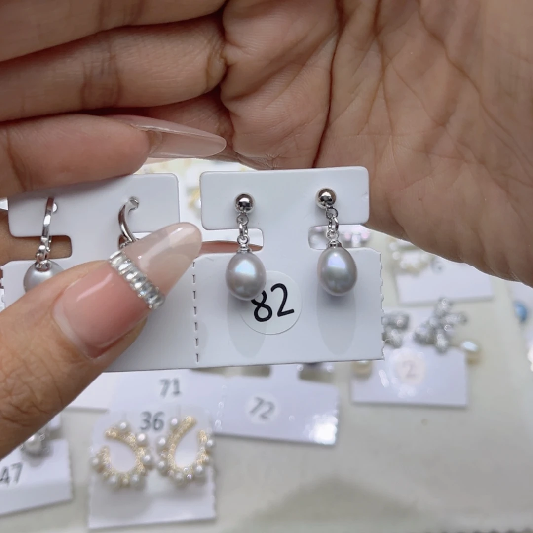 栗***子合金淡水珍珠戒指