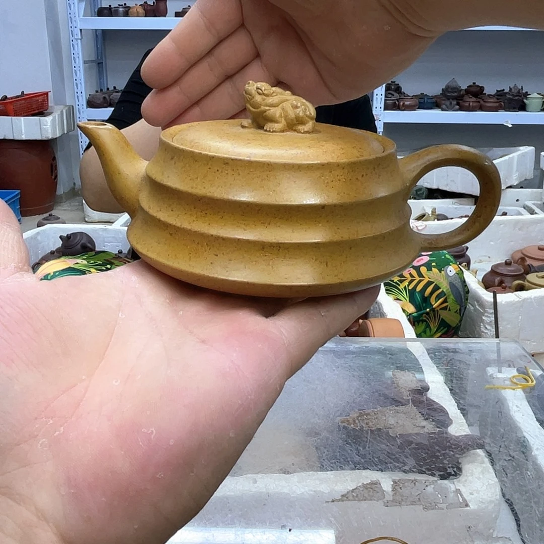茶壶紫砂宜兴紫砂壶瑕疵