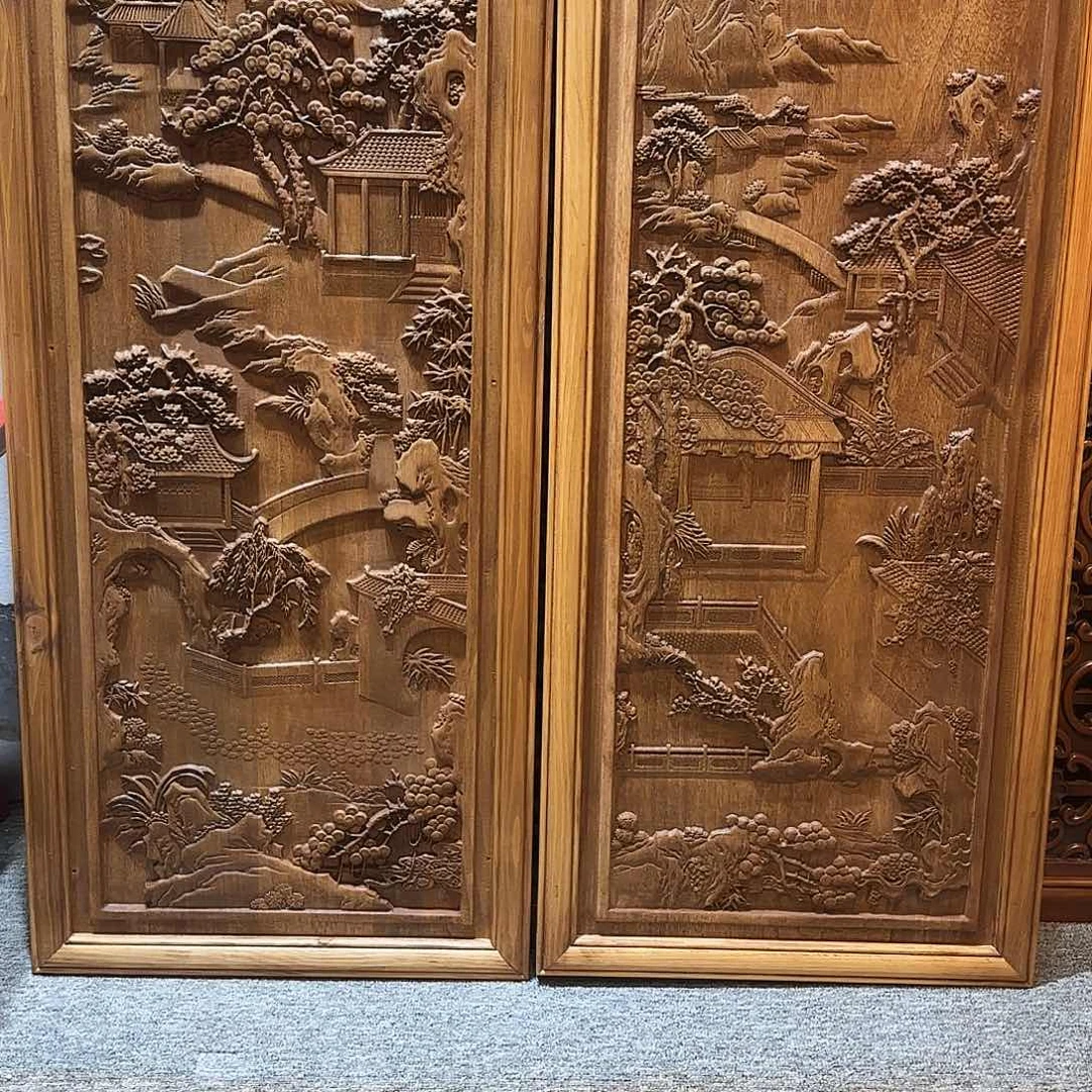 精***任麻仿古木雕艺术的