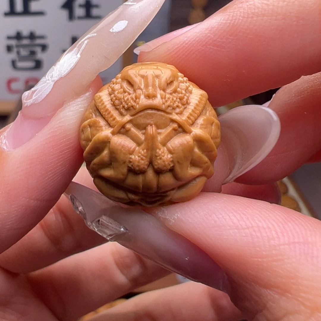 文玩核桃把件拾****?17➕尺寸恶魔金蟾全品有正常封口线