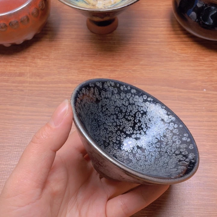 茶盏建窑建盏主人杯