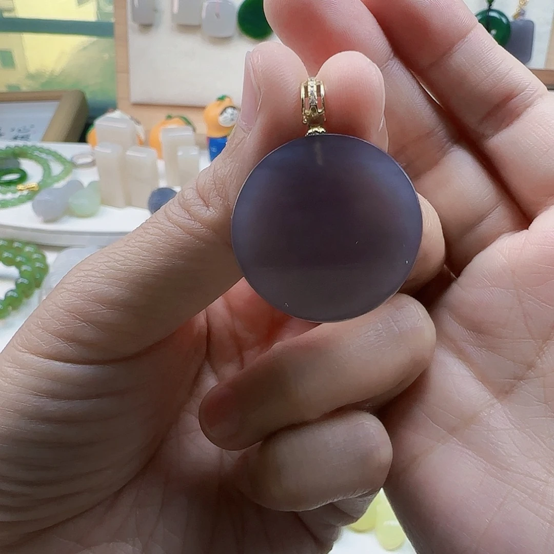 和田玉未镶嵌吊坠(不含链)