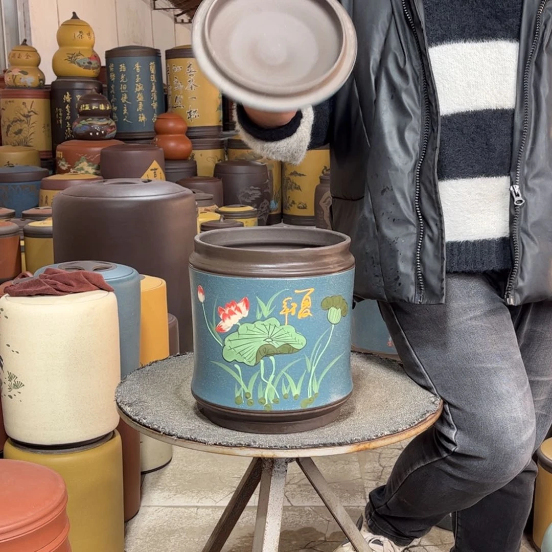 紫砂茶叶罐茶叶罐