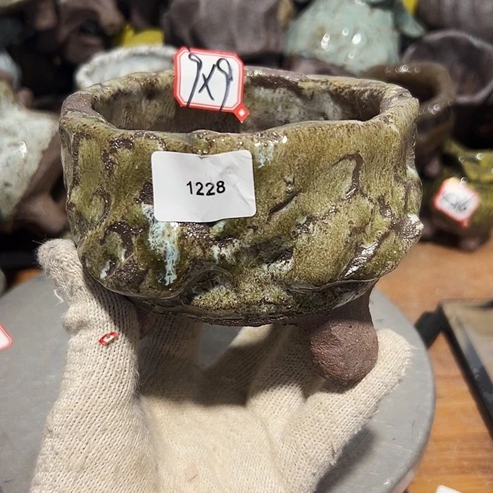 粗陶花盆制作就这样了，