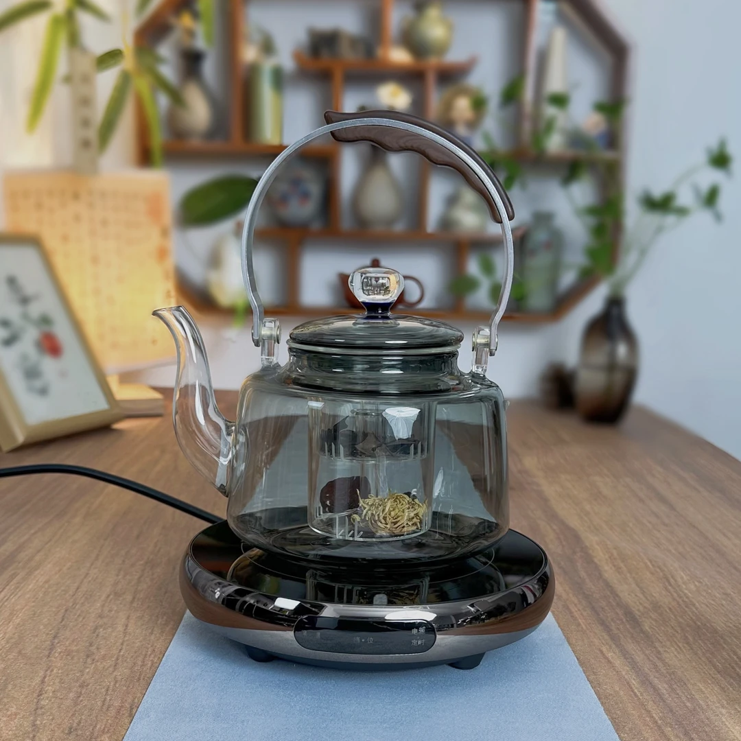 IQS/艾玛诗CM 1300W超薄合金电陶炉煮茶器定时保温办公 家用炉