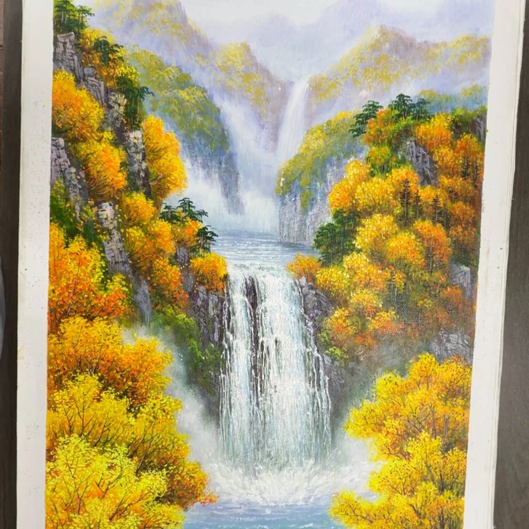 油画加油加油努力加油努力