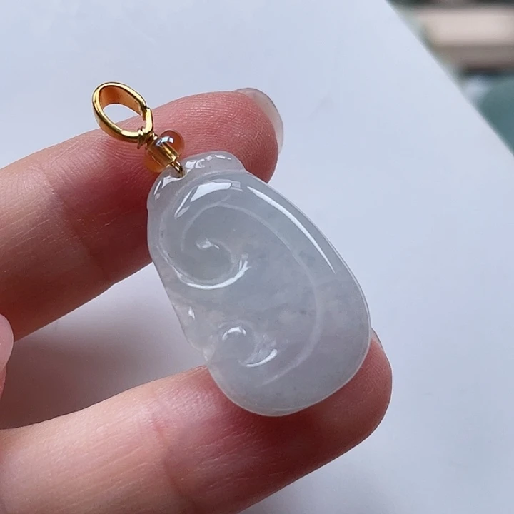 翡翠未镶嵌吊坠(不含链)翡翠