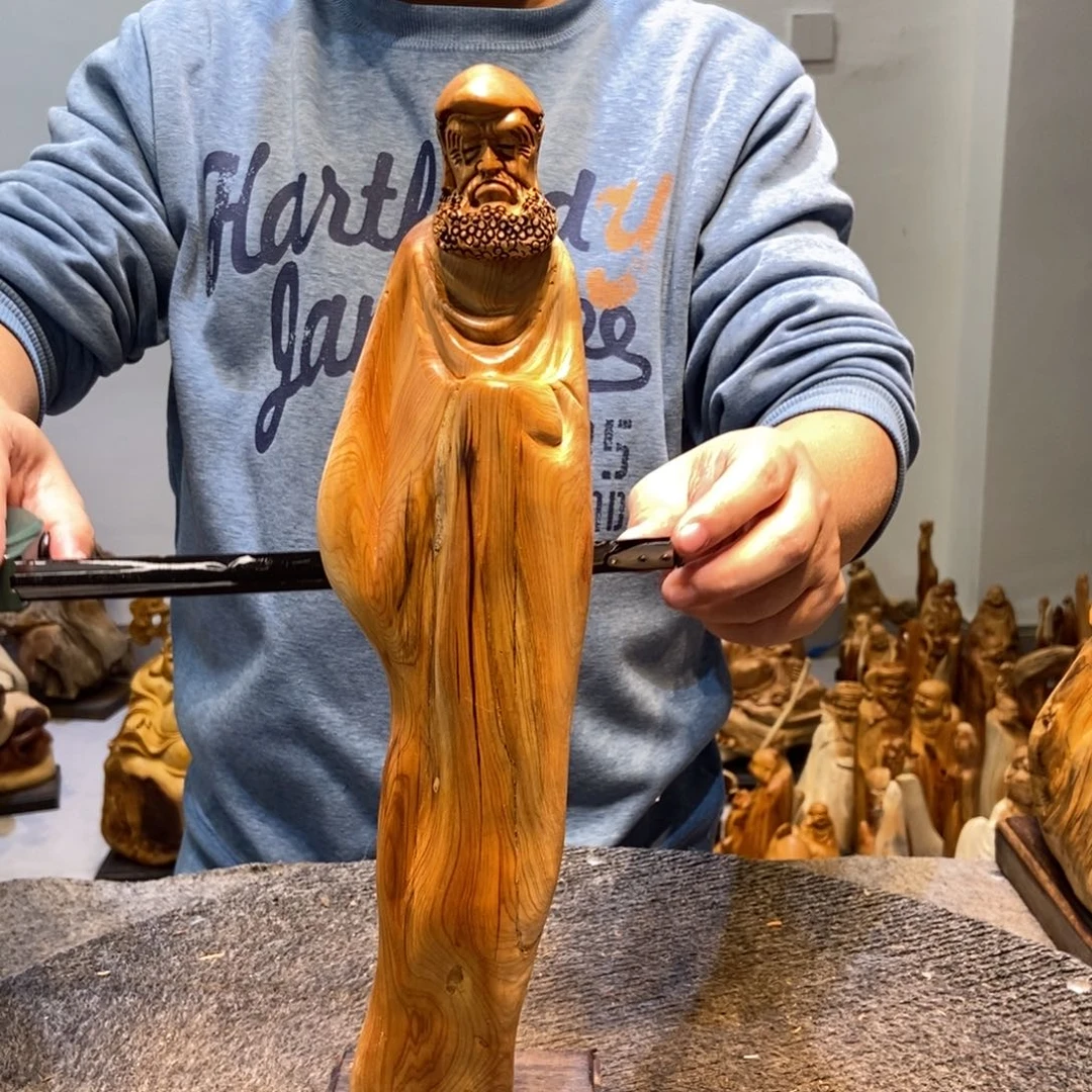 柏木（崖柏）太行崖柏根雕摆件