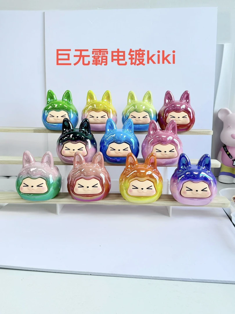 【团单复制单】12cm电镀kk树脂的可爱摆件