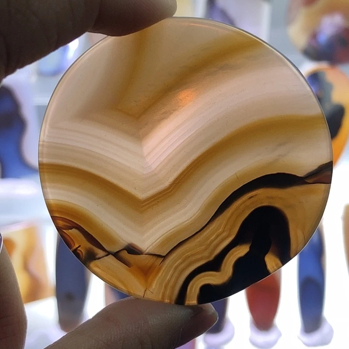 查罗石未镶嵌珠宝半成品74