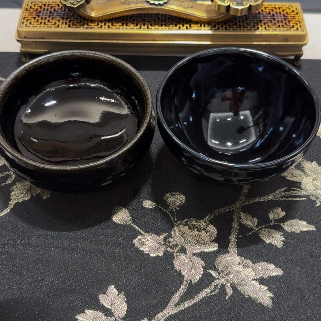 茶盏供御建盏龙窑柴烧束口