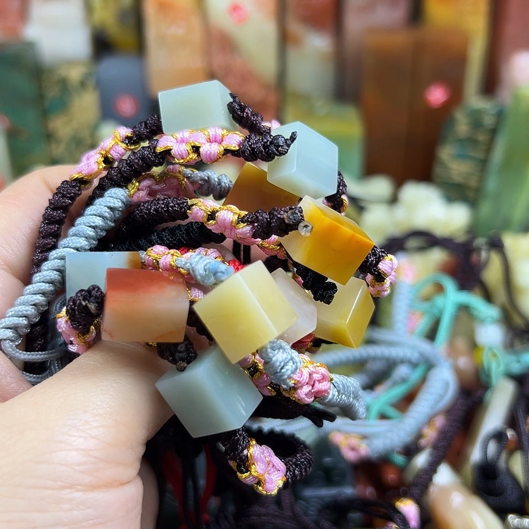 龙***龙昌化石印石10方石头