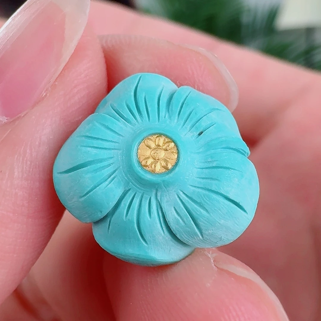 未镶嵌绿松石珠宝奇石