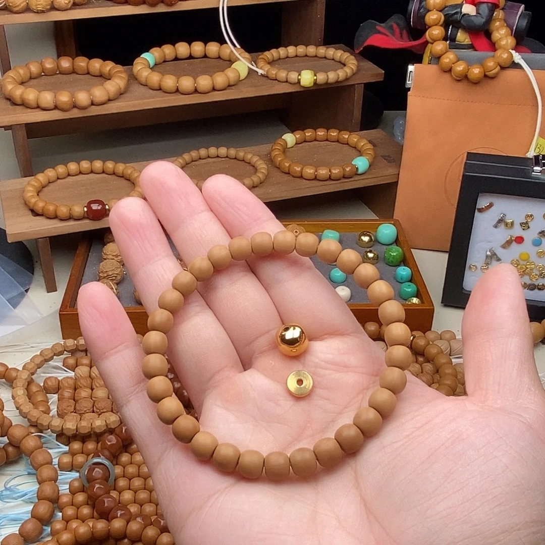 黄***.吊坠猴头核桃7小老型加双配