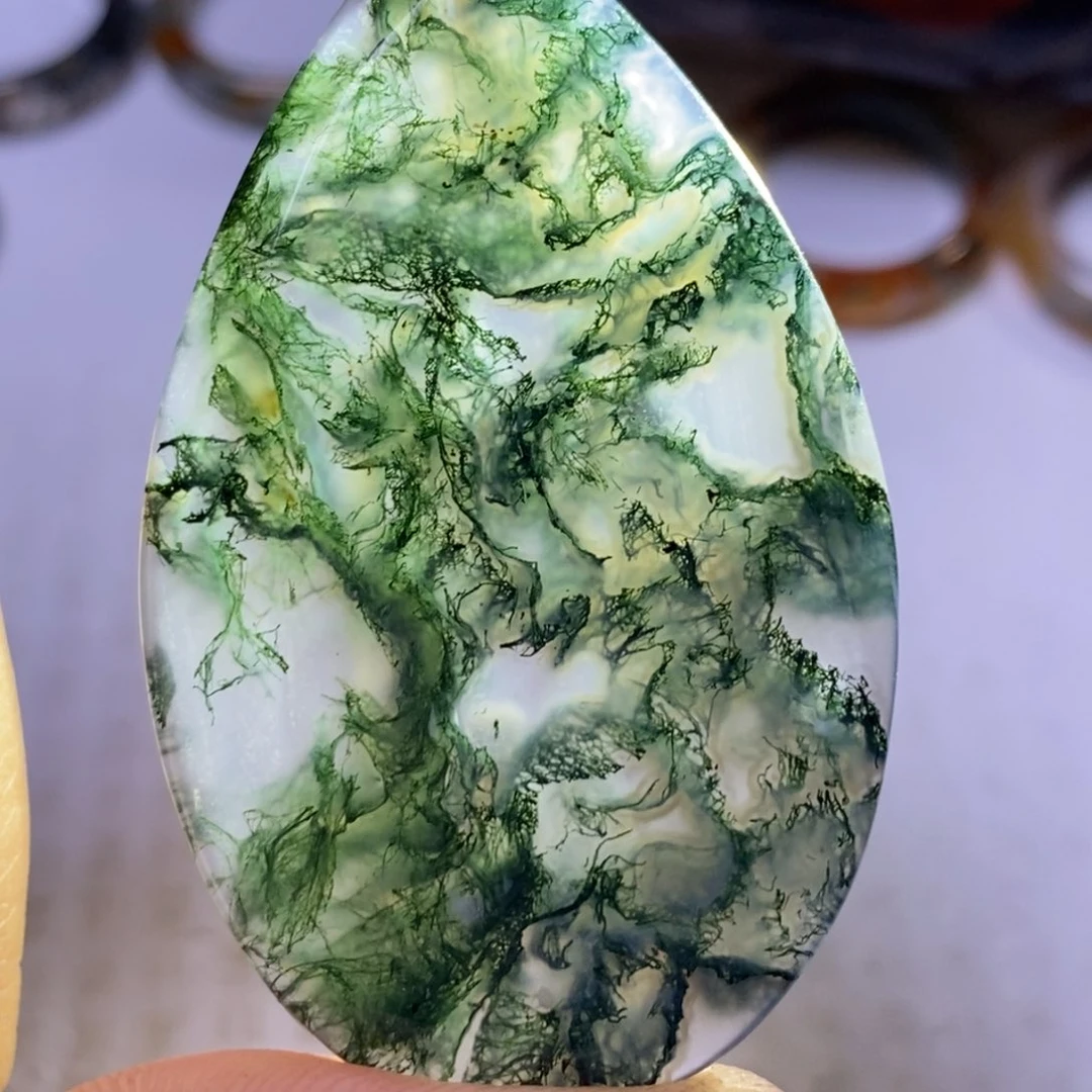 玛瑙/玉髓吊坠(赠链)未镶嵌开**阳