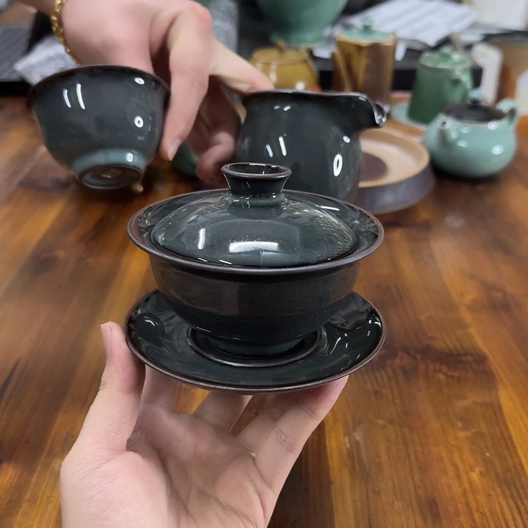 小仲青瓷茶器微瑕8807