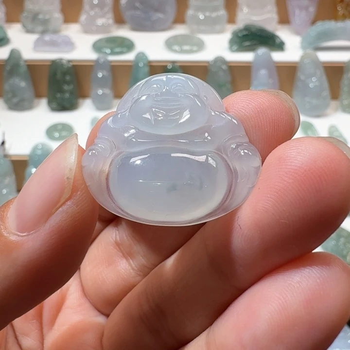翡翠未镶嵌项链翡翠