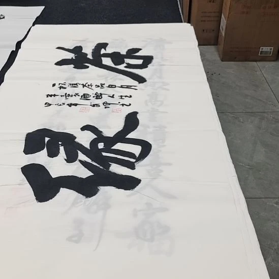 翰墨白武坤老师作品一副
