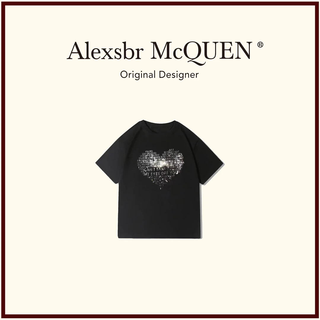 【YDD】2025新款重磅300g百搭女款时尚潮流T恤-奥钻钻心