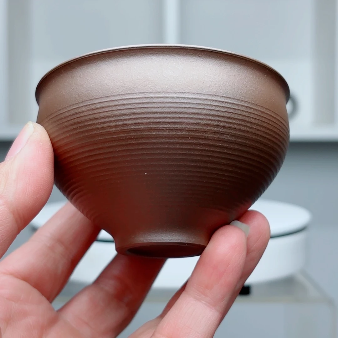 茶壶紫砂龙窑柴烧紫砂杯150cc