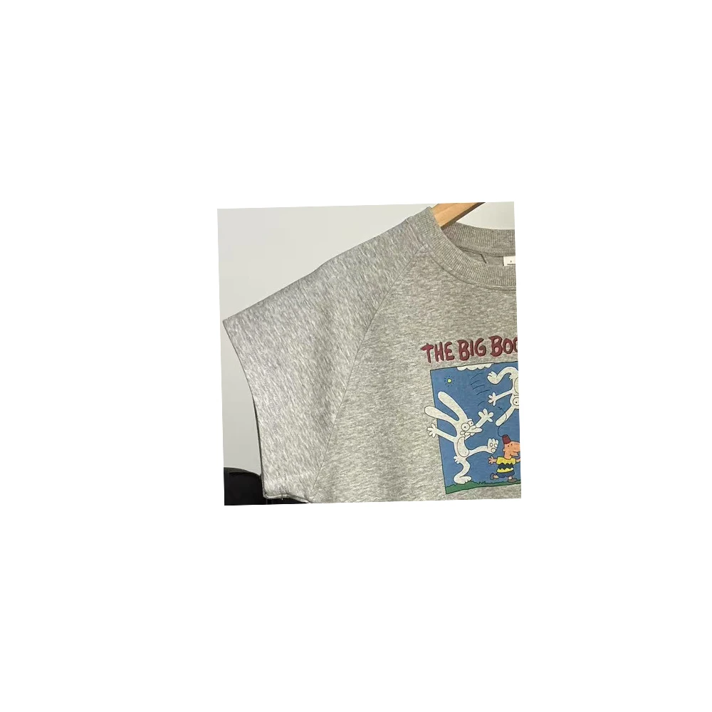 【疯狂兔子】夏女舒适宽松插肩短袖T恤