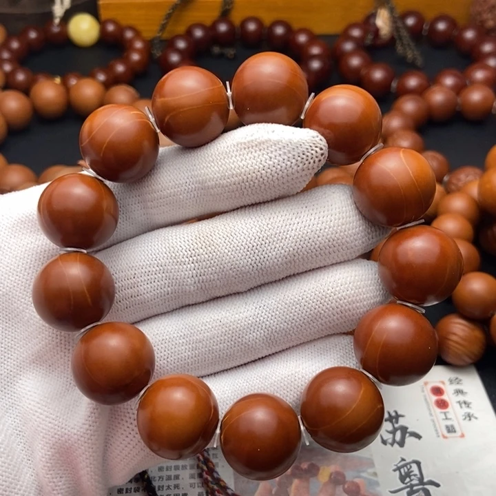 *****橄榄核手串/手链1.75正宗梅林铁核