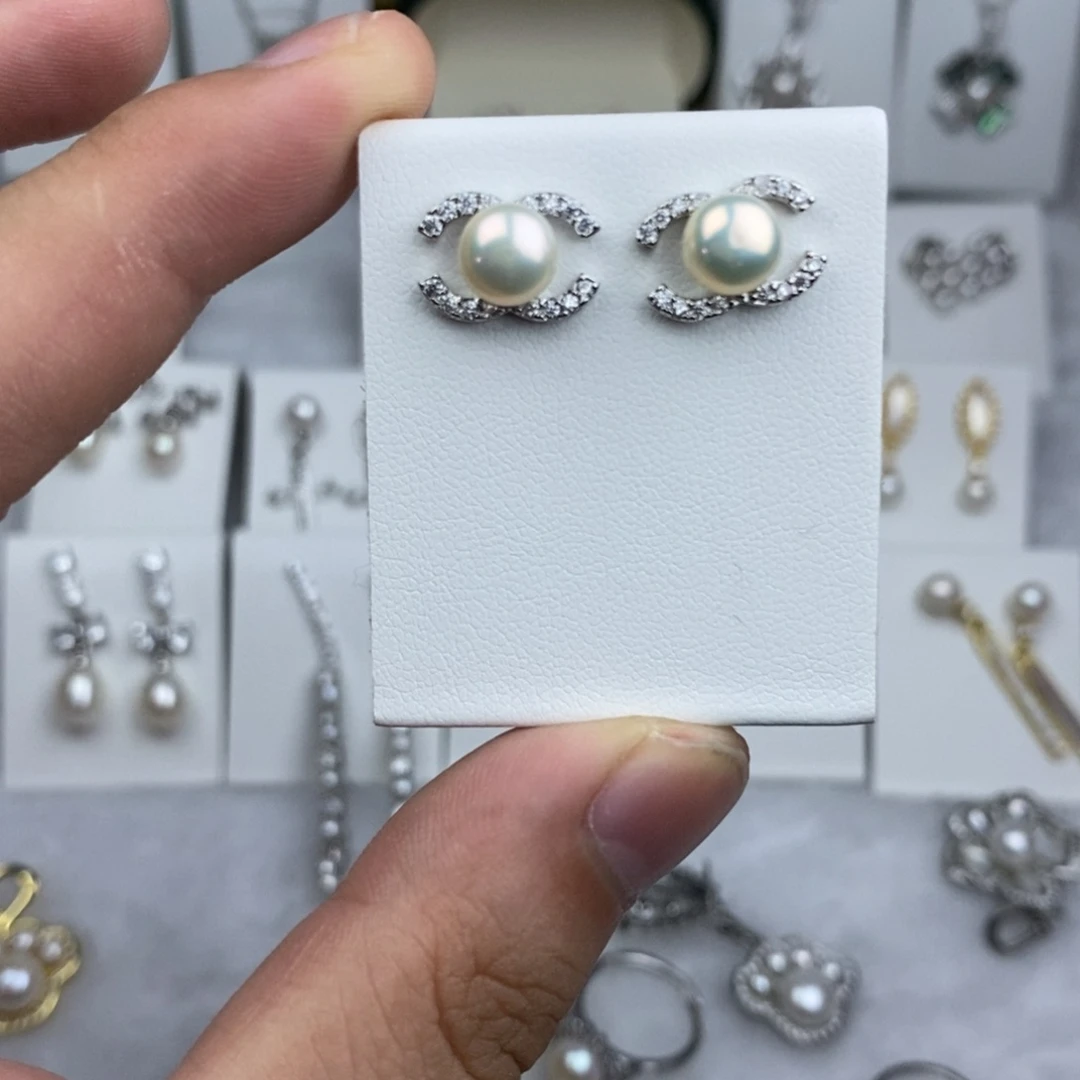 耳饰未镶嵌淡水珍珠