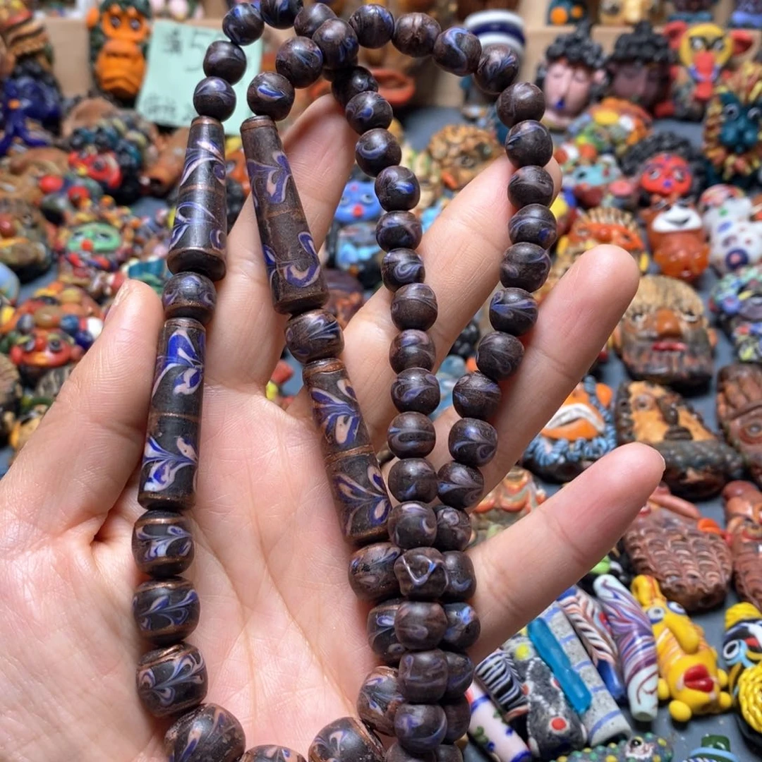 琉璃颈饰印度尼西亚链子