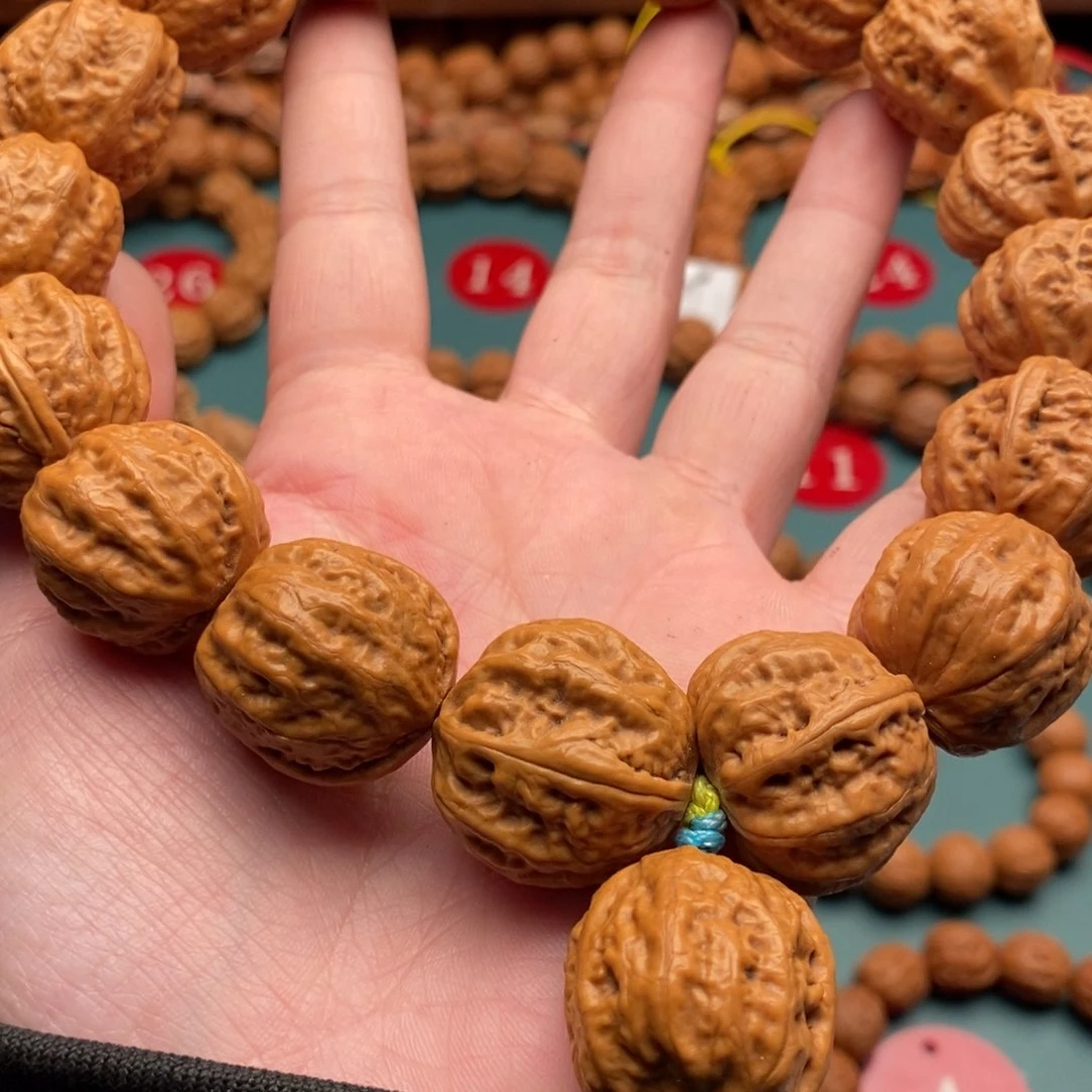 文玩核桃手串23尺寸元宝