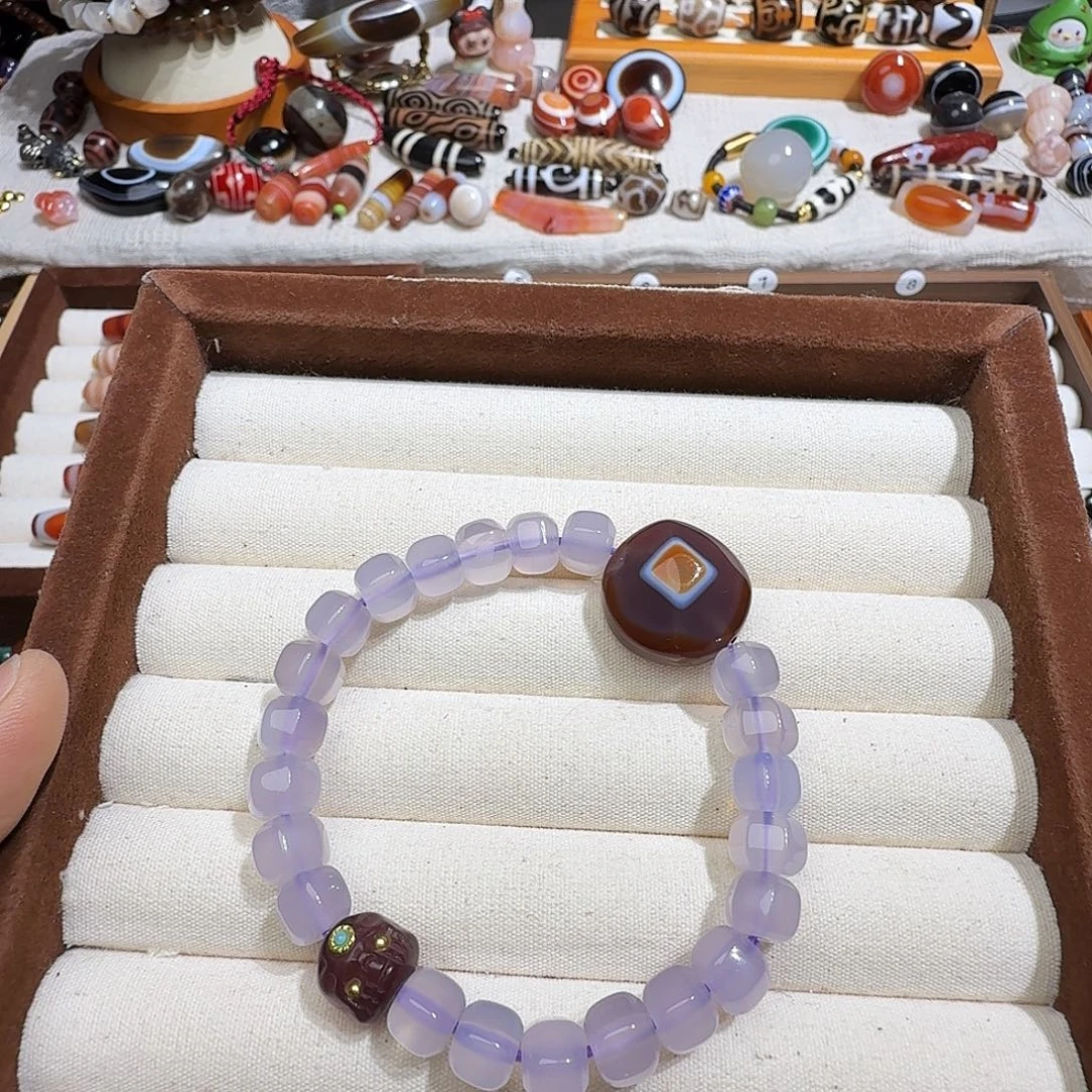 玛瑙/玉髓未镶嵌颈饰