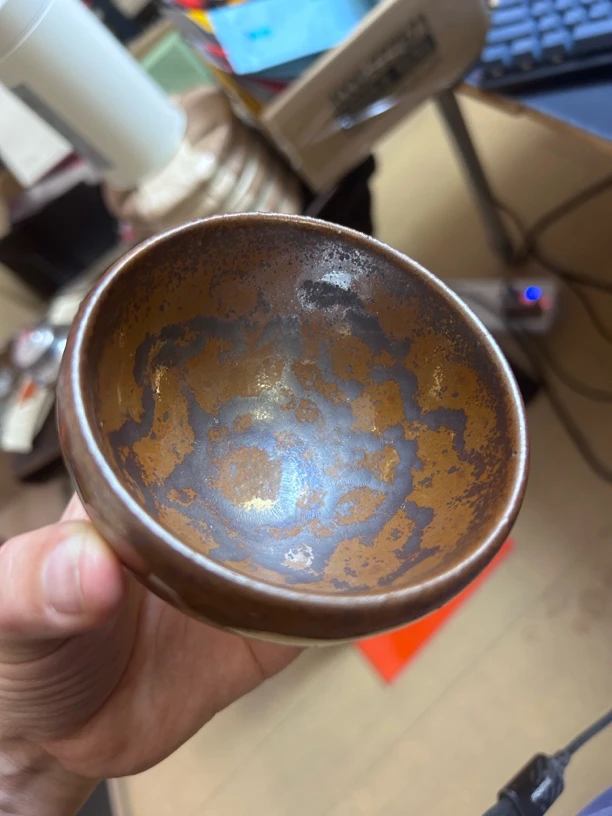 建盏柴烧主人杯建盏