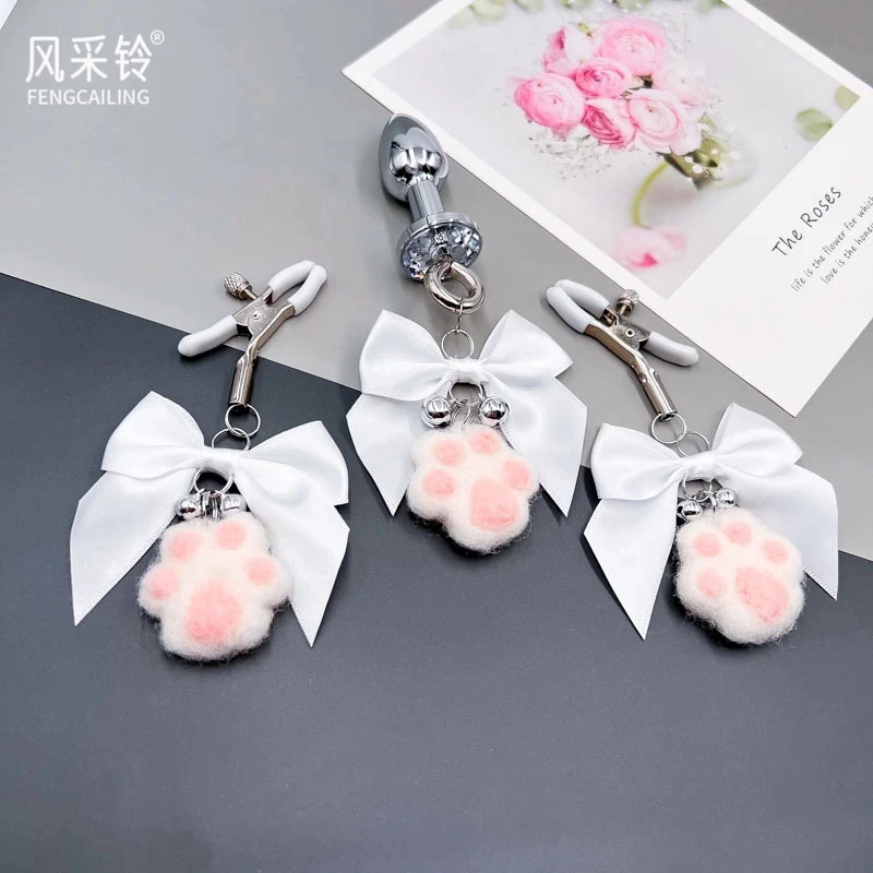 葡萄铃铛成人夹子可调节增款添生活情调的物品胸夹cosplay道具