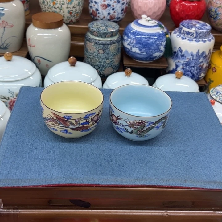 高端陶瓷茶叶密封罐