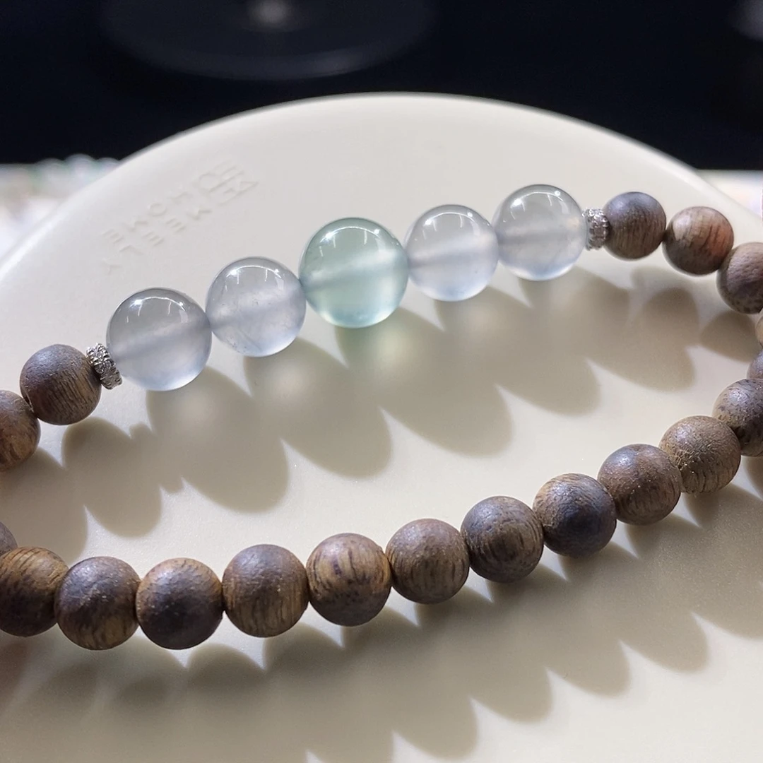 翡翠裸石黑冰珠珠