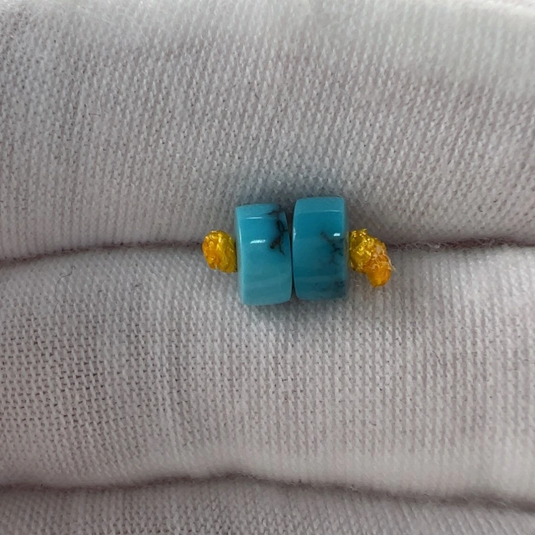 未镶嵌绿松石隔片6x3mm1*