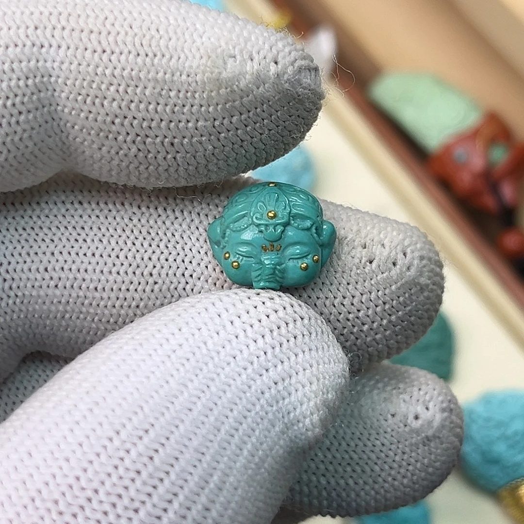 绿松石未镶嵌配饰