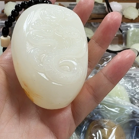 蒙***氏砖雕石头手把件石头手把件