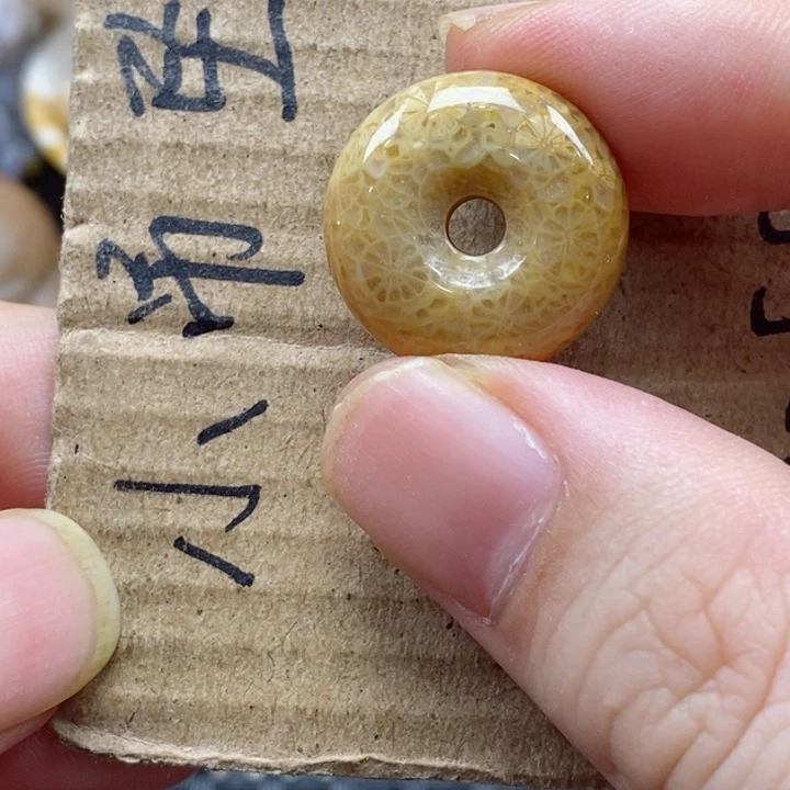 硅化珊瑚（珊瑚玉）颈饰未镶嵌@****