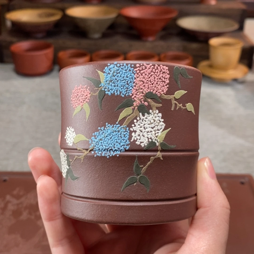 茶杯紫砂紫砂主人杯