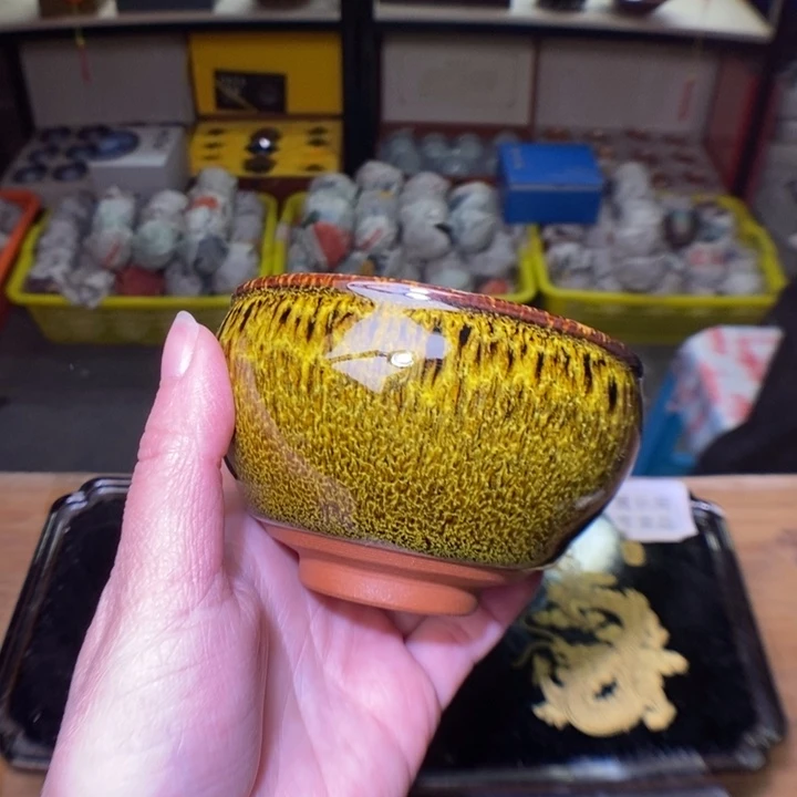 茶盏不带礼盒，建盏主人杯